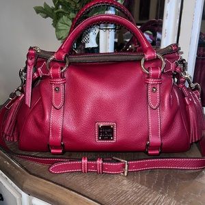 Dooney & Bourke small Satchel HARD TO FIND! πβ€οΈDISCONTINUEDβ€οΈπ Italian Leather